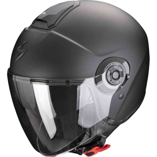 Casti Moto Jet (Open Face) Scorpion Exo Casca Moto Open-Face/Jet Exo City II Solid Negru mat