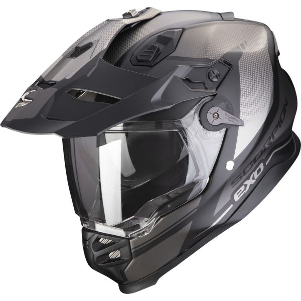 Casti Moto Adventure-Touring Scorpion Exo Casca Moto Touring ADF 9000 Air Trail Black Matt/Silver 24