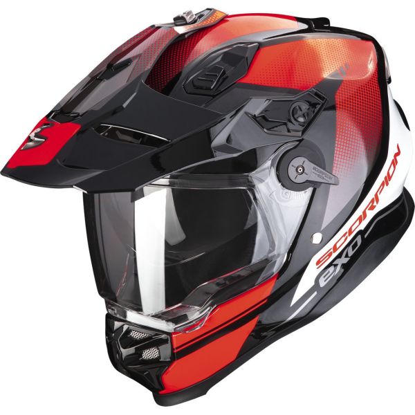 Casti Moto Adventure-Touring Scorpion Exo Casca Moto Touring ADF 9000 Air Trail Black/Red 24