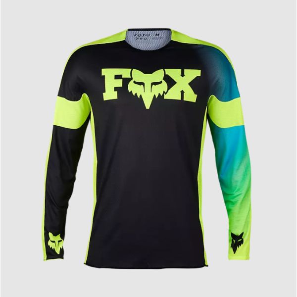 Jerseys MX-Enduro Fox Racing Motocross Jersey 360 Streak Black/Yellow 24