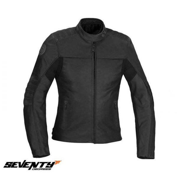 Geci Moto Piele - Dama Seventy Geaca Moto Piele Dama SD-JL3 Black