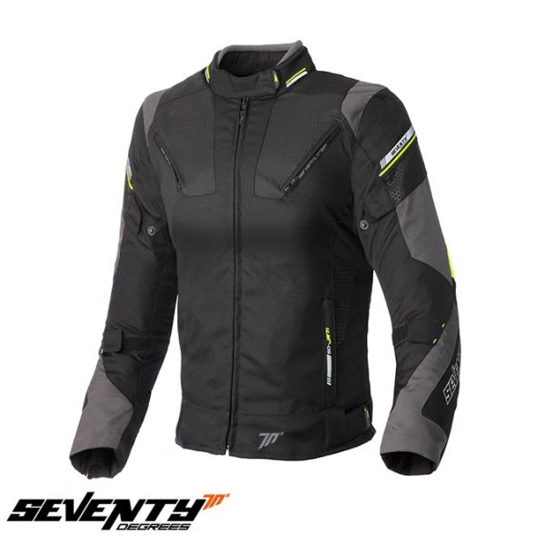 Geci Moto Textil - Dama Seventy Geaca Moto Textila Dama SD-JR71 Black/Yellow