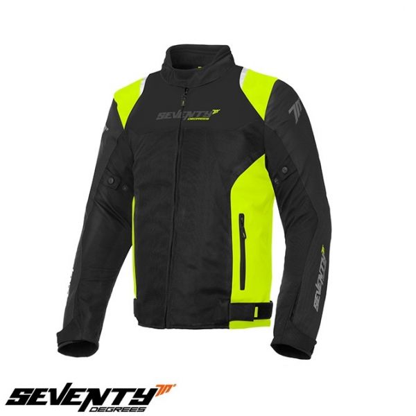 Geci Moto Textil Seventy Geaca Moto Textila SD-JR48 Black/Yellow