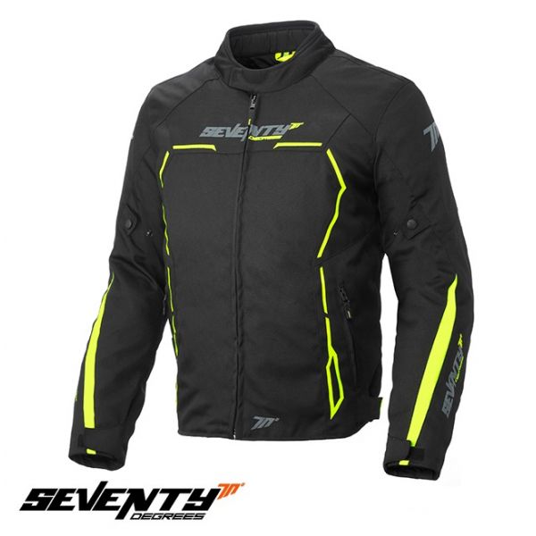 Geci Moto Textil Seventy Geaca Moto Textila SD-JR65 Black/Yellow