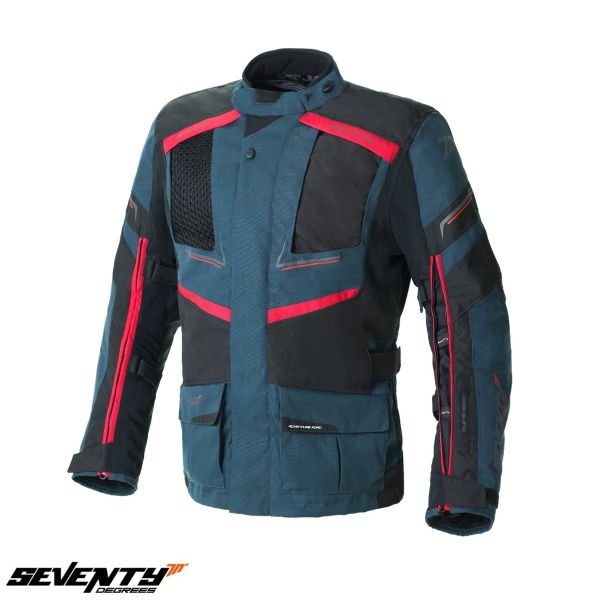 Geci Moto Textil Seventy Geaca Moto Textila Urban/Touring SD-JT81 Navy/Black/Red 24