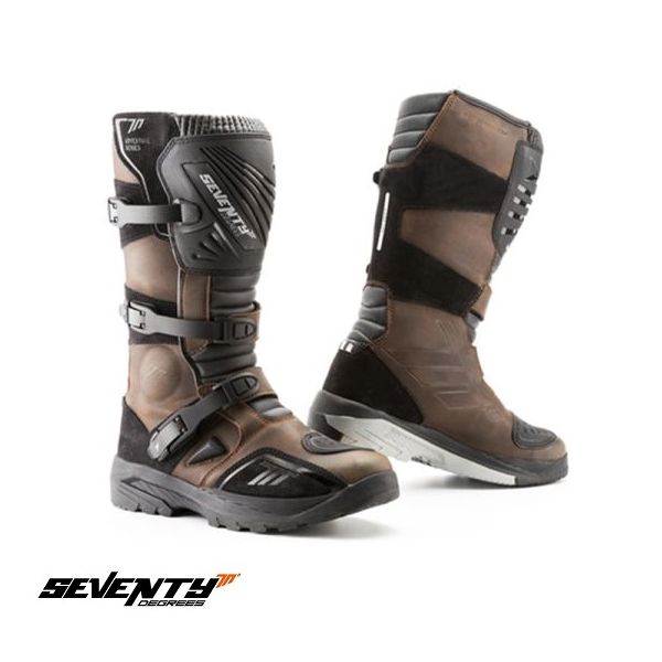 Cizme Moto Adventure/Touring Seventy Ghete Moto Touring SD-BA4 Brown