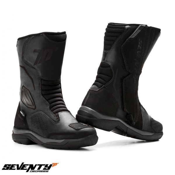 Cizme Moto Adventure/Touring Seventy Ghete Moto Touring SD-BT13 Black 24