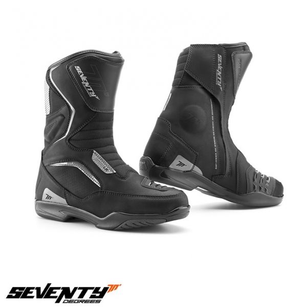 Cizme Moto Adventure/Touring Seventy Ghete Moto Touring SD-BT3 Black