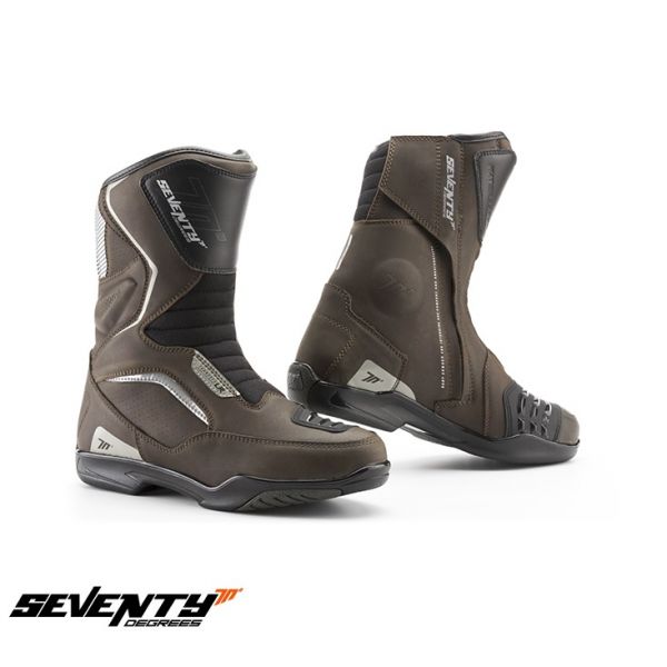 Cizme Moto Adventure/Touring Seventy Ghete Moto Touring SD-BT3 Brown