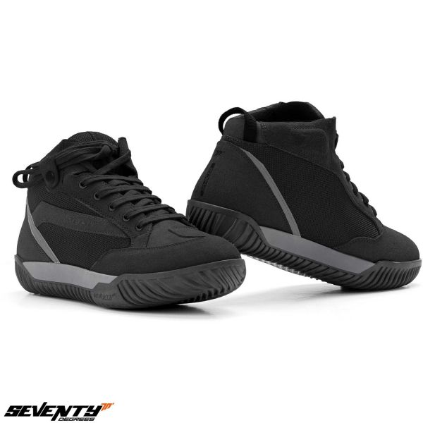 Short boots Seventy Lady Moto Urban BootsUnisex SD-BC12 Black