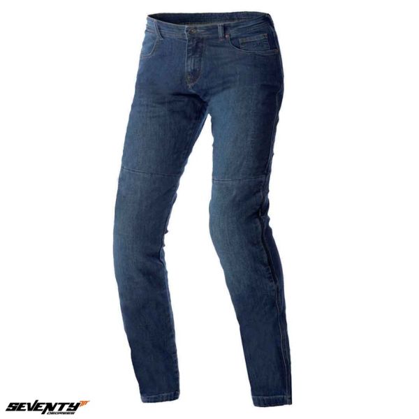 Riding Jeans Seventy SD-PJ14 Slim Fit Motorcycle Jeans Blue