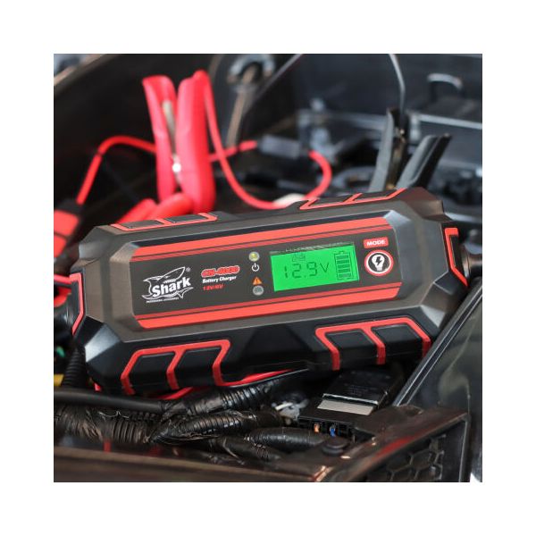 Battery Chargers Shark CN-4000 6/12V IP54 4A DC Battery Charger