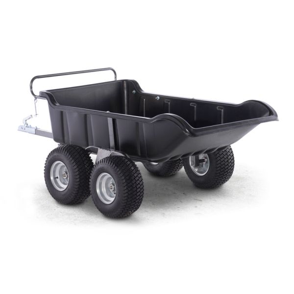 ATV Trailors Shark Atv Trailer Garden 680 4 Wheel Black