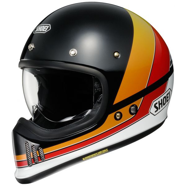  SHOEI Moto Retro EX-Zero Equation TC-10 Multicolor/Black Helmet
