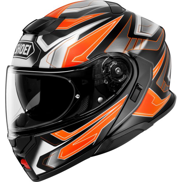 Casti Moto Flip-up (Modulabile) SHOEI Casca Moto Flip-Up Neotec 3 Anthem TC-8 Black/Orange/White 25