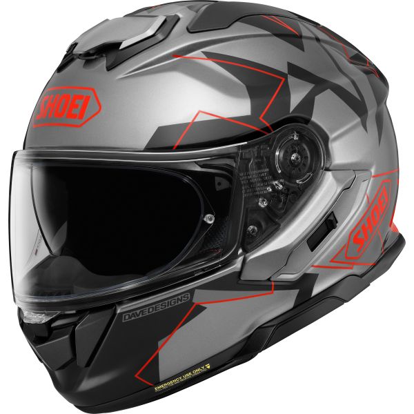 Casti Moto Integrale SHOEI Casca Moto Full-Face/Integrala GT AIR 3 MM93 Collection Grip TC-1 Grey/Red 25