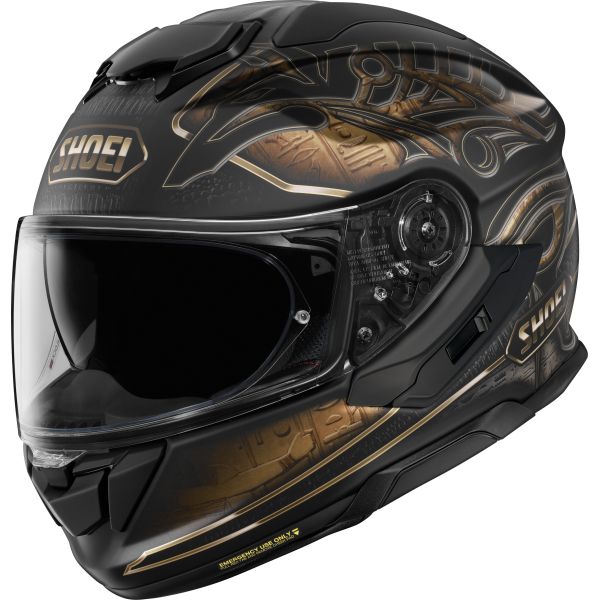 Casti Moto Integrale SHOEI Casca Moto Full-Face/Integrala GT AIR 3 Nile TC-9 Black/Brown 25
