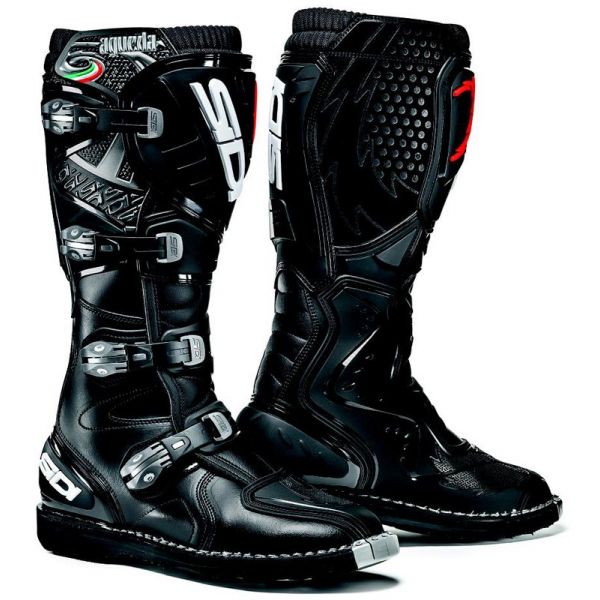 Cizme MX-Enduro Sidi Cizme Moto Agueda Black