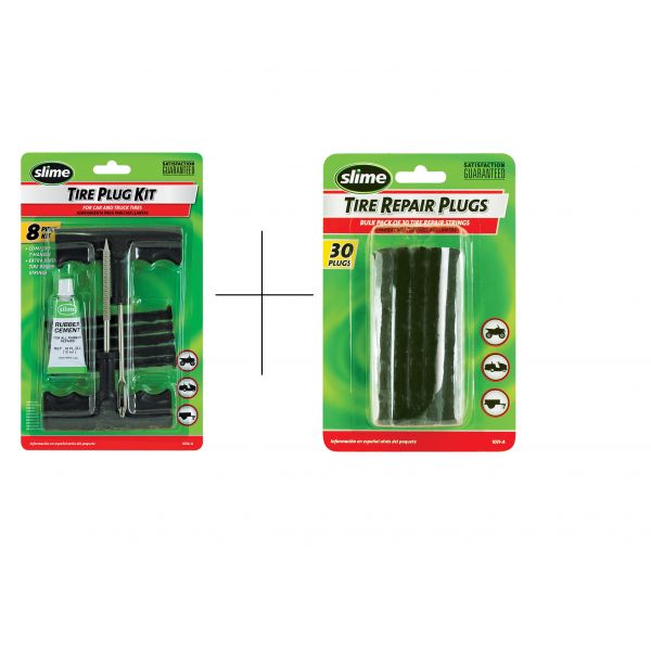 Kit Reparatie Pana Slime Kit Reparatie Pana 30 Bucati + Kit Pana Slime