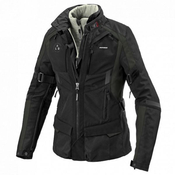Geci Moto Textil - Dama Spidi Geaca Moto Textili Dama 4 Season Evo H2OUT Dark Green/Black