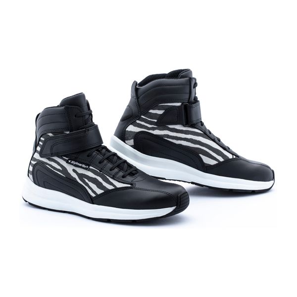 Cizme Moto - Dama Stylmartin Ghete Moto Dama Impermeabile Audax Jungle WP Negru