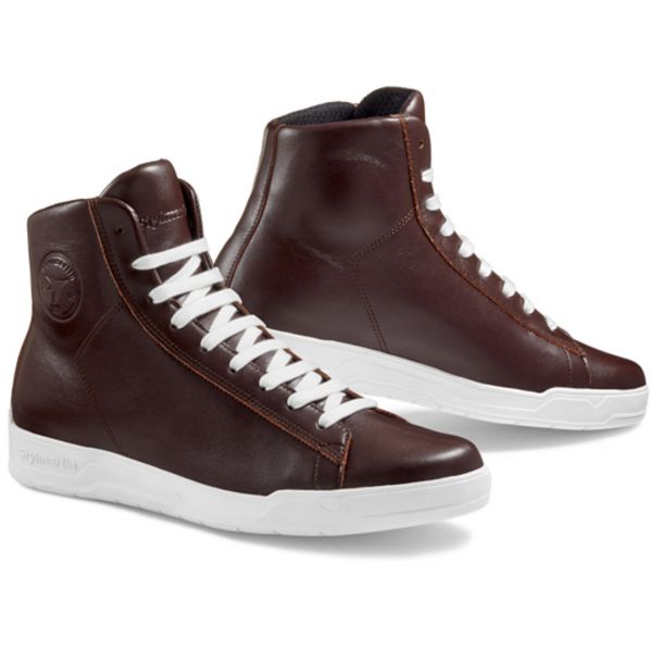 Cizme Moto Scurte/Urban Stylmartin Ghete Moto Impermeabile Core WP Maro