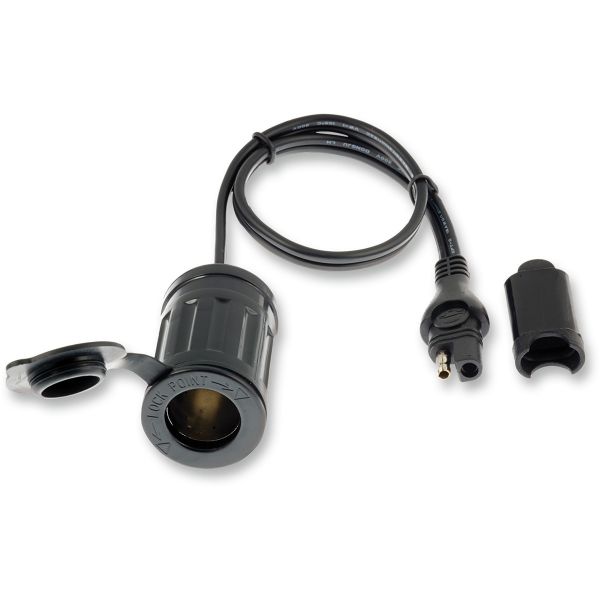 Battery Chargers Tecmate Adapter Connector Sae Black O6