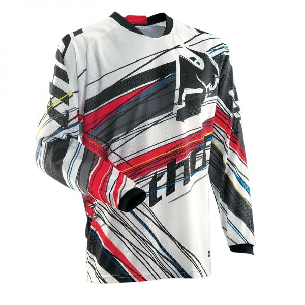 Jerseys MX-Enduro Thor Phase Vented Red Jersey 2014