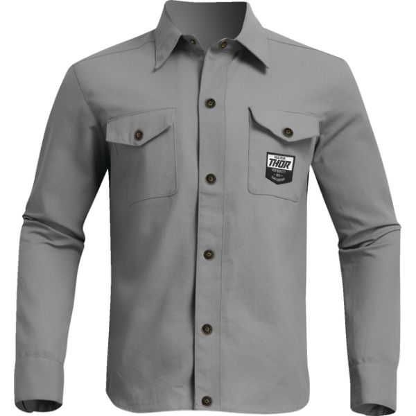 Tricouri/Camasi Casual Thor Camasa Thor Over Grey Gray 24