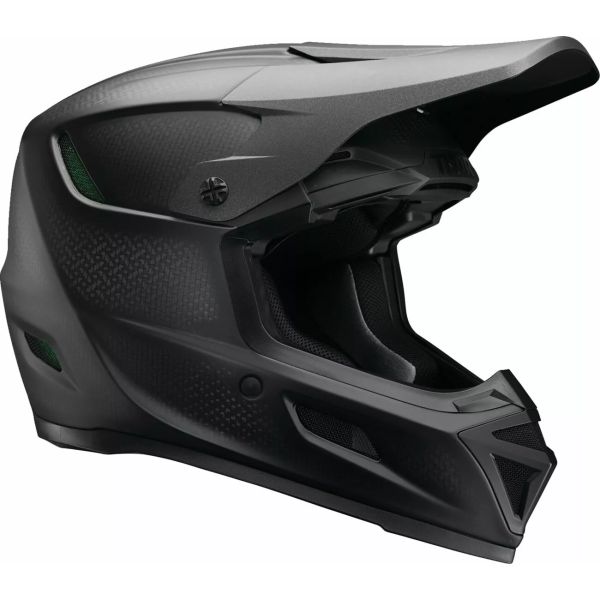 Casti Cross-Enduro Thor Casca Moto MX/Enduro Reflex Sport Carbon Stealth MIPS Black 2025