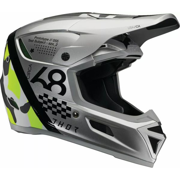 Casti Cross-Enduro Thor Casca Moto MX/Enduro Reflex Sport Riot MIPS Acid/Grey 2025