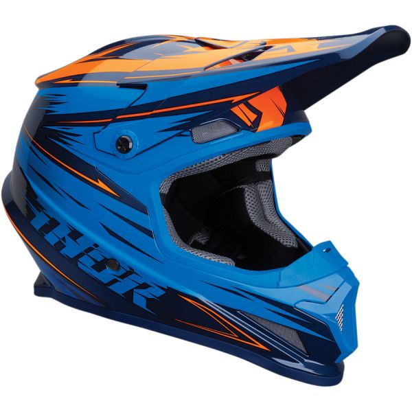Casti Cross-Enduro Thor Casca Sector Warp Navy/Blue 2019