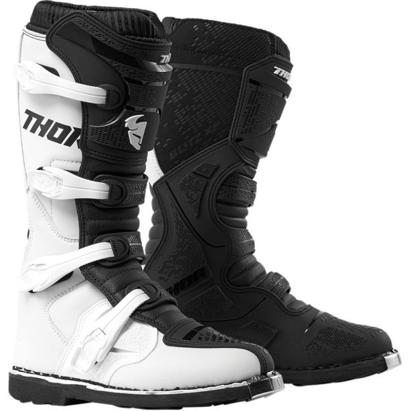  Thor Cizme Blitz XP White/Black S9