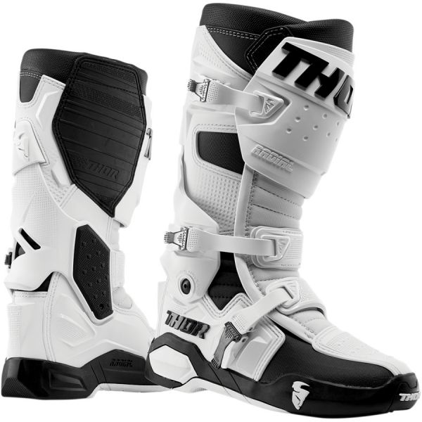 Cizme MX-Enduro Thor Cizme Radial White/Black