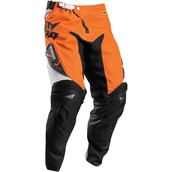 Pants MX-Enduro Thor S7 Fuse Air Dazz Flo Orange/White Pants
