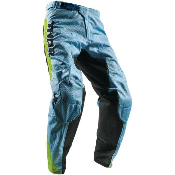 Pants MX-Enduro Thor S7 Pulse Air Profile Poweder Blue/Lime Pants