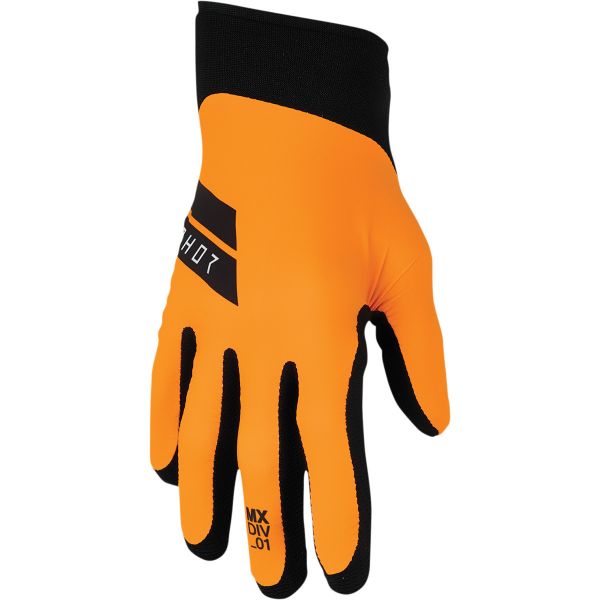 Gloves MX-Enduro Thor Manusi Moto MX Agile Hero Flo Orange/Black