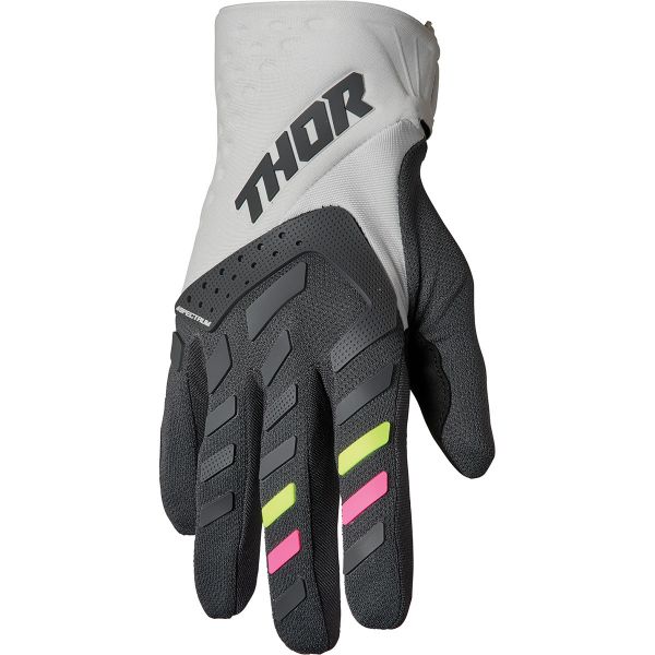 Manusi MX-Enduro Thor Manusi Enduro Dama Spectrum Light Gray/Charcoal