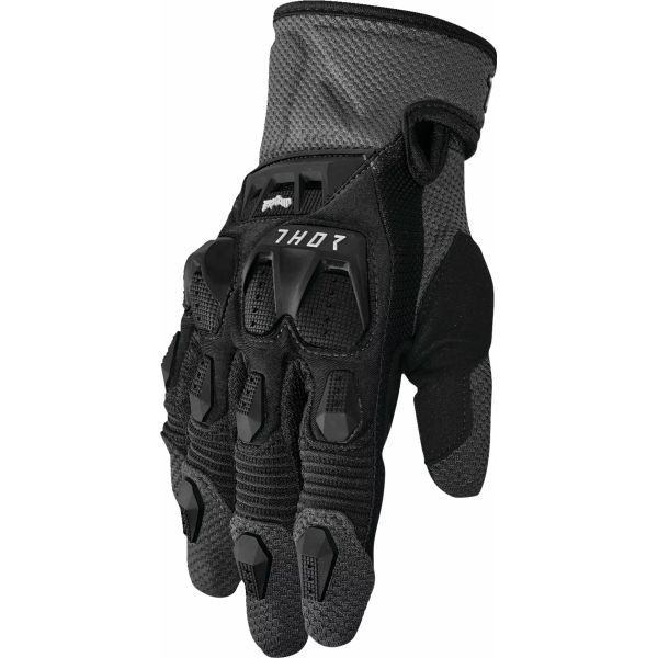 Manusi MX-Enduro Thor Manusi Moto MX/Enduro Terrain Black/Charcoal 2025