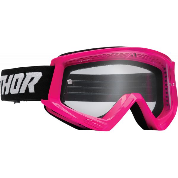 Ochelari MX-Enduro Copii Thor Ochelari Enduro Copii Combat Fl Pk/Bk 26013051