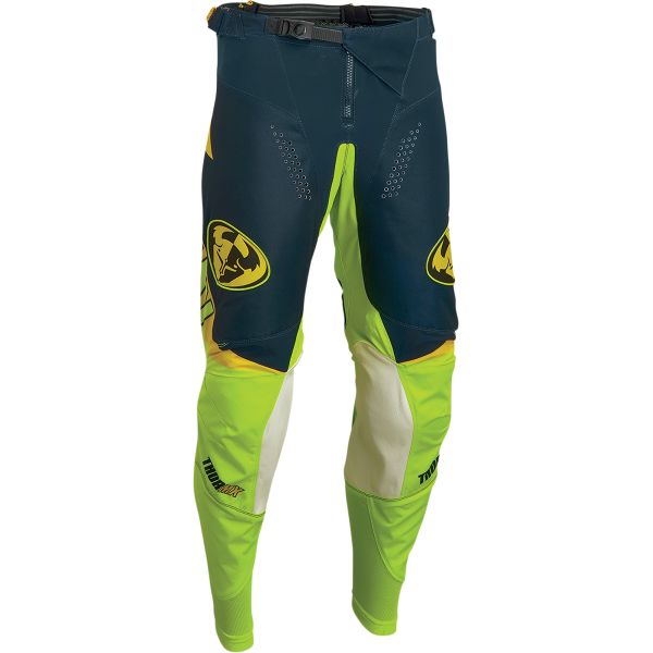Pants MX-Enduro Thor Pants Enduro Pulse 04 Le Midnight/Lemon