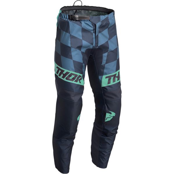 Pantaloni MX-Enduro Copii Thor Pantaloni Enduro Copii Sector Birdrock Midnight/Mint