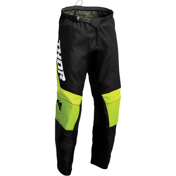 Pantaloni MX-Enduro Copii Thor Pantaloni Enduro Copii Sector Chev Black/Green