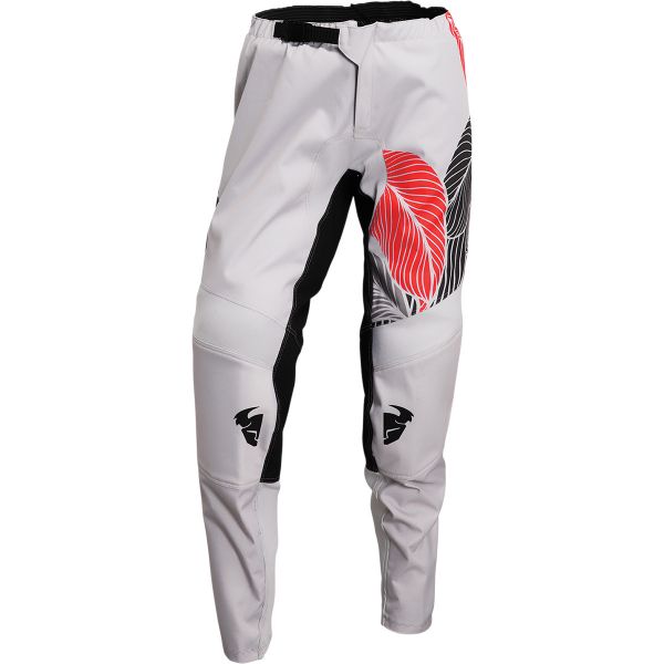 Pantaloni MX-Enduro Thor Pantaloni Enduro Dama Sector Urth Light Gray/Fire Coral