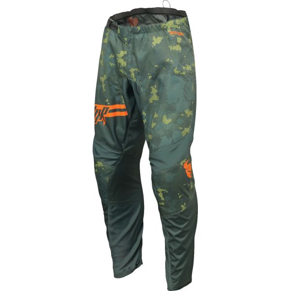 Pantaloni MX-Enduro Copii Thor Pantaloni Moto Mx/Enduro Copii Sector Digi Forest Green/Camo 24