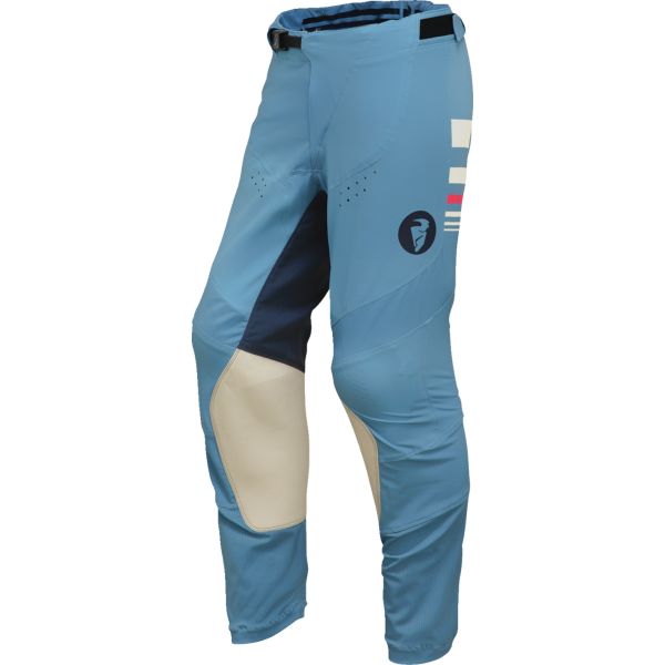 Pantaloni MX-Enduro Thor Pantaloni Moto Mx/Enduro Dama Prime Blaze Blue Steel/Vintage White 24