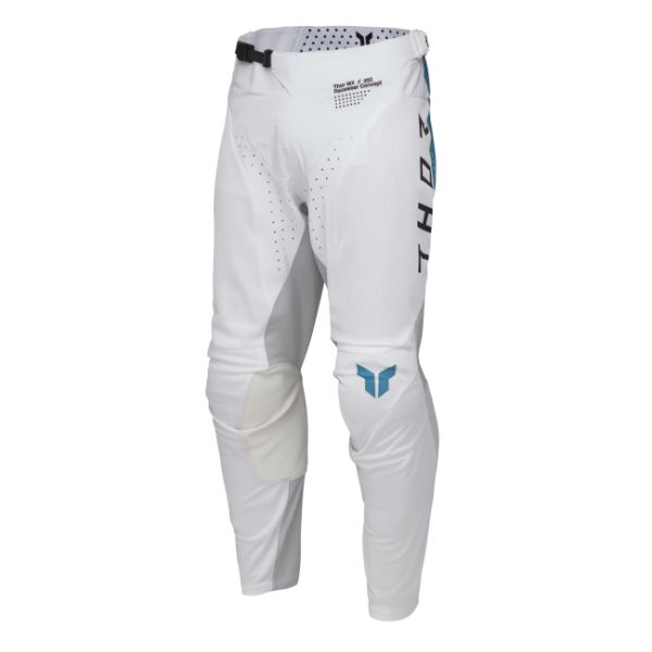 Pantaloni MX-Enduro Thor Pantaloni Moto MX/Enduro Launchmode Vented Raid White/Gray 25