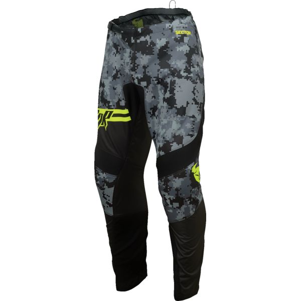 Pantaloni MX-Enduro Thor Pantaloni Moto Mx/Enduro Sector Digi Black/Camo 24