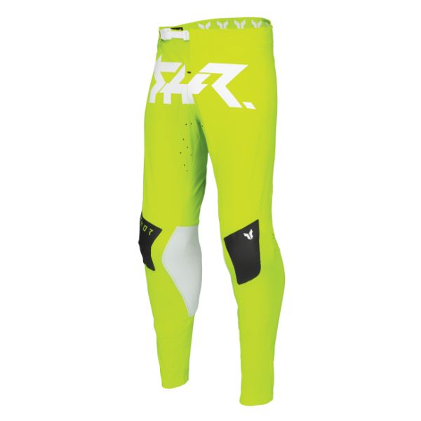 Pantaloni MX-Enduro Thor Pantaloni Moto MX/Enduro Sportmode Riot White/Acid 25