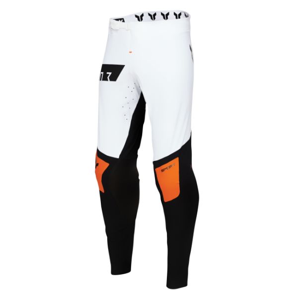 Pantaloni MX-Enduro Thor Pantaloni Moto MX/Enduro Sportmode Rogue White/Orange 25